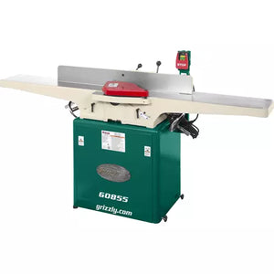 A grizzly Jointer that's available from Mark Newton Custom Woodcraft