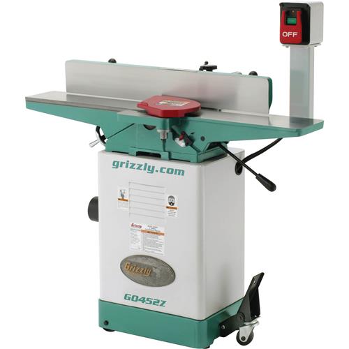 Grizzly G0452Z 6" x 46" Jointer with a Spiral Cutterhead