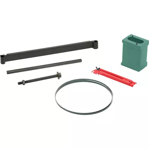 Parts and components of the Grizzly H3051 riser kit