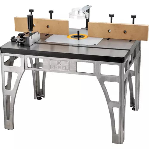 rebel w2000 router table front right overview