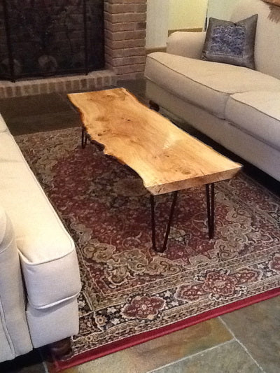 Build Your Own Live Edge Coffee Table - Free Step-By-Step Plan