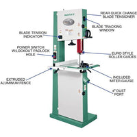 Grizzly G0513 17" 2 HP Bandsaw