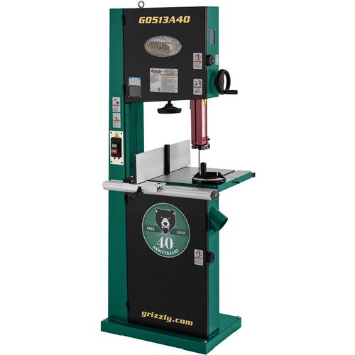 Grizzly G0513A40 17" 2 HP Bandsaw 40th Anniversary Edition