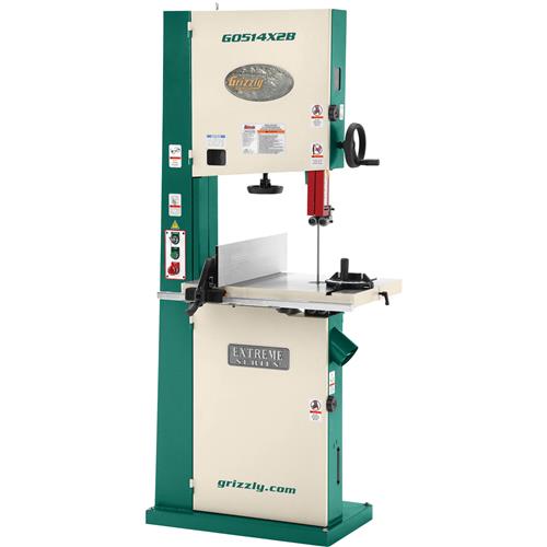 Grizzly G0514X2B 19" 3 HP Extreme-Series Bandsaw with Motor Brake