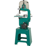 Rear view of the Grizzly G0555LX 14" 1 HP Deluxe Bandsaw