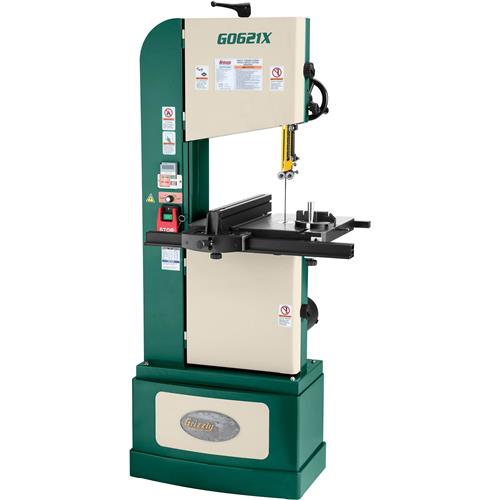 Grizzly G0621X 13-1/2" 1-1/4 HP Vertical Wood/Metal Bandsaw