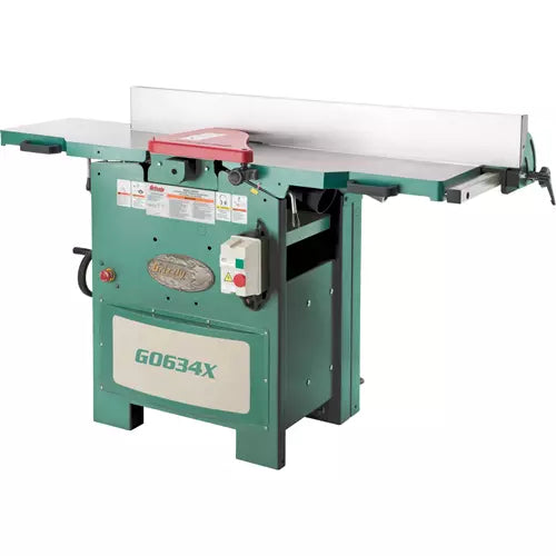 Grizzly G0634X 12" 5 HP Planer/Jointer with V-Helical Cutterhead