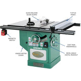 Grizzly G0696X 12" 5 HP 220V Extreme Series Table Saw