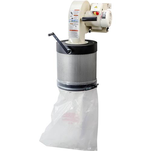 Grizzly G0785 1 HP Wall-Mount Dust Collector with Canister Filter