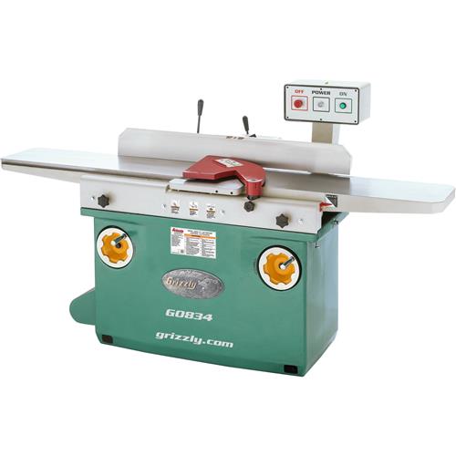 Grizzly G0834 12" x 84" Jointer with Spiral Cutterhead