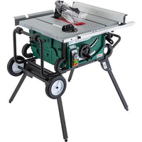 Grizzly G0870 10" 2 HP Portable Table Saw with Roller Stand