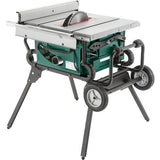 Grizzly G0870 10" 2 HP Portable Table Saw with Roller Stand