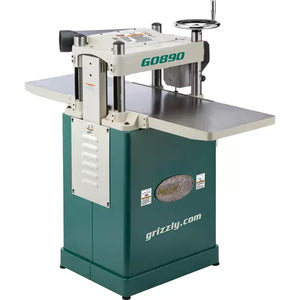 A Grizzly planer available from Mark Newton Custom Woodcraft