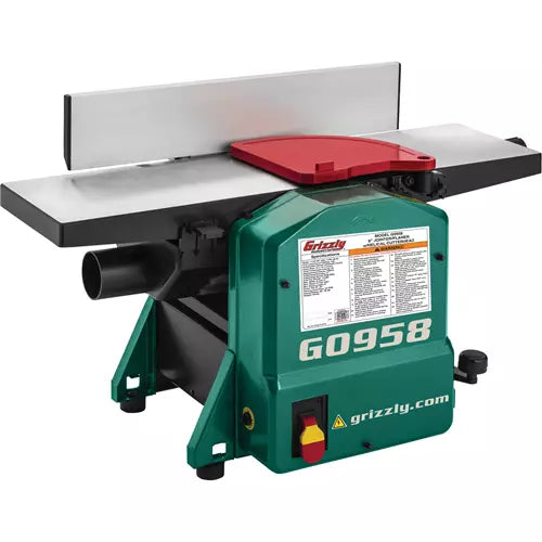 Grizzly G0958 8" Combo Planer/Jointer with Helical Cutterhead