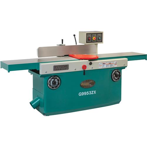 Grizzly G9953ZX 16" x 99" Z Series Jointer with a Spiral Cutterhead