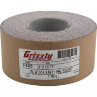 Grizzly H4423 - 3" x 50' A/O Sanding Roll 100 Grit, H&L