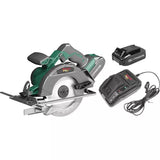 Grizzly PRO T30293X2 Circular Saw Kit 20V 6-1/2" with 2 Li-Ion Batteries & Charger