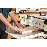 Shop Fox W1754H 20" Planer with Built in Mobile Base and Helical Cutterhead