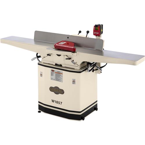 Shop Fox W1857 8" x 72" Dovetail Jointer with Mobile Base