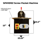 SPM101EZ Screw Pocket Machine by Safety Speed