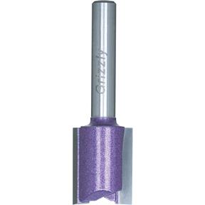 C1005Z 2-inch Double Fluted Straight Bit, 1/4-inch Shank, 5/8-inch Dia.