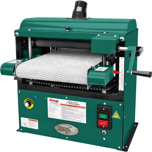 Grizzly G0459 drum sander main front view