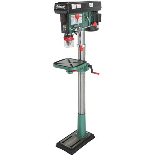 Grizzly G0794 14" Floor Drill Press with Laser and DRO