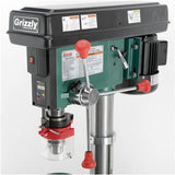 Grizzly G0794 14" Floor Drill Press with Laser and DRO