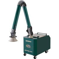 Grizzly G0964 1-1/2 HP Portable Fume Extractor with Precision Arm