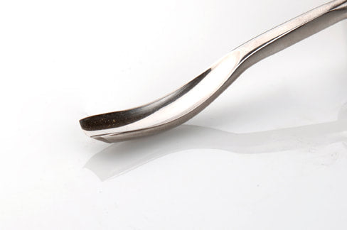 Small spoon bent carving gouges