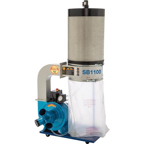South Bend SB1100 2 HP Canister Dust Collector